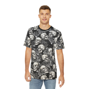 Skull and Roses Unisex AOP Tee