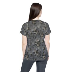 Ripping Skull Faces Unisex AOP Tee